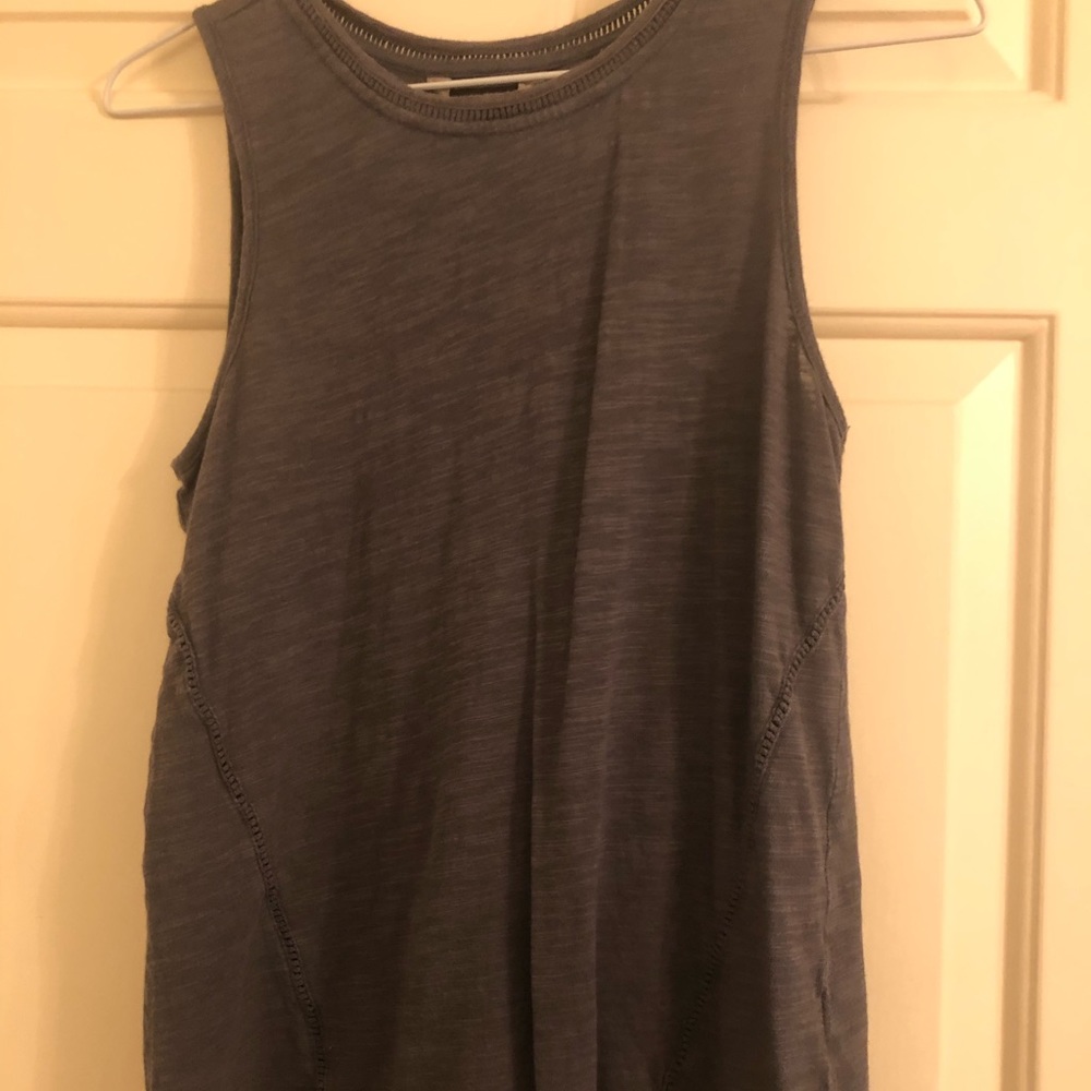 Greyish Blue sleeveless top, Banana Republic